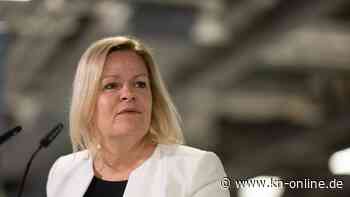 Innenministerin Nancy Faeser tritt als SPD-Spitzenkandidatin in Hessen an