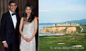 Loved-up Rishi Sunak unveils how he asked his wife to marry him during luxury trip to California