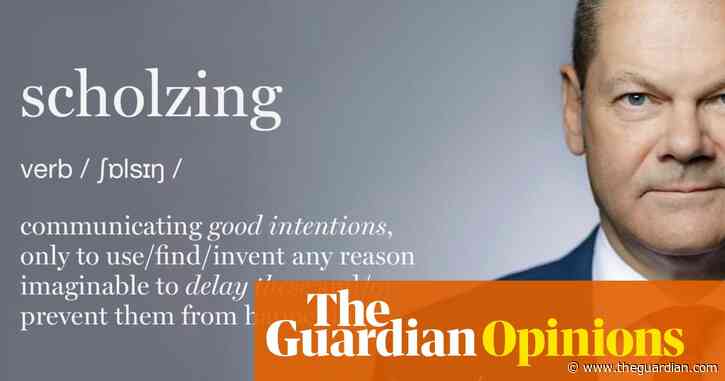 I went viral in Germany for a meme about Scholzing – but the chancellor’s hesitancy over Ukraine is no joke | Timothy Garton Ash