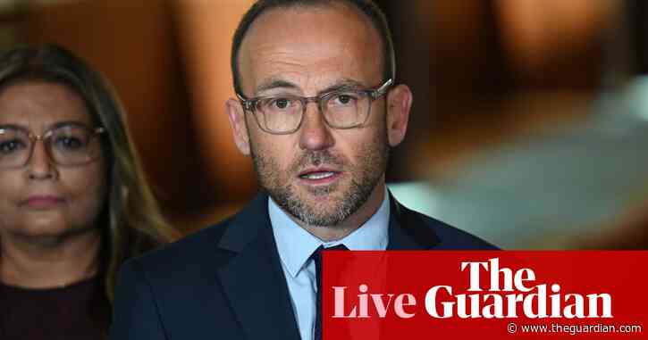 Australia politics live: Adam Bandt ‘truly sorry’ to see Lidia Thorpe resign from Greens; question time returns