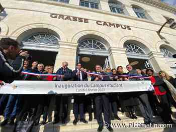 Deux amphis, 15 salles, 200 étudiants... le dernier campus de la Côte d'Azur inauguré à Grasse ce lundi