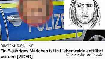 Brandenburg: Facebook-Post zu vermisstem Mädchen offenbar frei erfunden