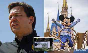 Ron DeSantis will take control of Disney's Reedy Creek board and will RENAME it