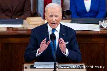 State of the Union - live: Biden struggling in polls as he readies address on cancer, policing and the economy