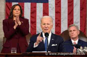 Biden stares down Republican hecklers in feisty State of the Union speech tackling economy, police reform and China