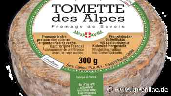 Rückruf: Listerienverdacht bei Schimmelkäse Tomette des Alpes