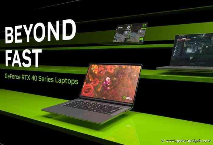 GeForce RTX 4070, 4060 and 4050 laptops now available to preorder ...