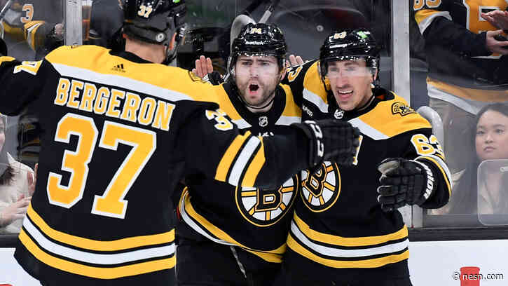 Jake DeBrusk’s Poise Outweighs Nerves In Successful Bruins Return - Ice ...