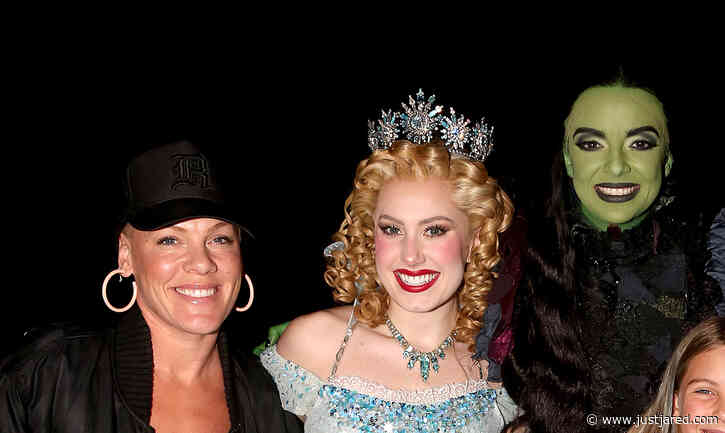 Pink Takes Her Kids to See 'Wicked' on Broadway!