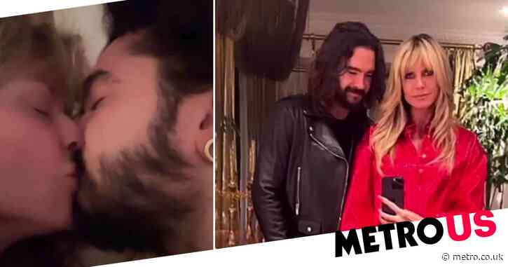 Heidi Klum Poses Naked As She Wraps Arms Around Shirtless Tom Kaulitz To Mark 4 Year Wedding 