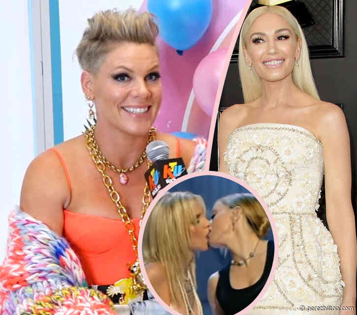 Pink Says She & Gwen Stefani Were Asked To Be In Madonna/Britney Spears VMAs Kiss Too!