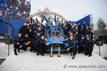 Tanak surges to Sweden victory    