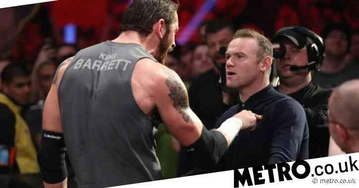 WWE star Wade Barrett calls out Wayne Rooney over ‘unfinished business’ years after front row slap