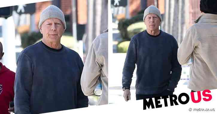 Bruce Willis, 67, spotted for first time as he steps out for coffee in ...