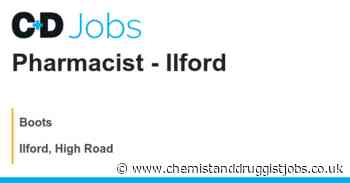 Boots: Pharmacist - Ilford
