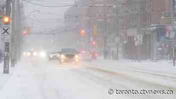 Ontario storm brings 'near white-out' conditions to parts of the GTA