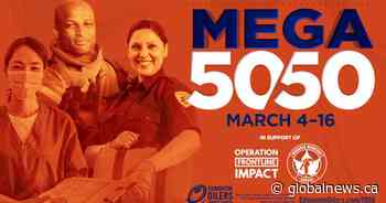 Edmonton Oilers Mega 50-50 supports first responders