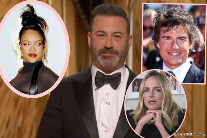 Jimmy Kimmel's Wife Molly McNearney Reveals Tom Cruise & Rihanna Oscars Jokes You Didn't Hear!