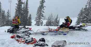‘Textbook operation’: COSAR rescues snowmobiler in Greystokes Provincial Park