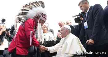 Former Confederacy of Treaty 6 First Nations chief unhappy with lack of progress after papal visit