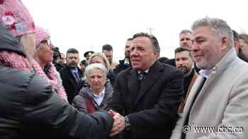 'We need to be courageous': Premier Legault visits Amqui, Que., days after crash
