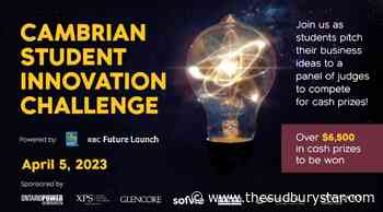 Cambrian College's Student Innovation Challenge seeks 'a-ha' moments