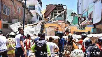 Mindestens 13 Tote bei schwerem Erdbeben in Ecuador