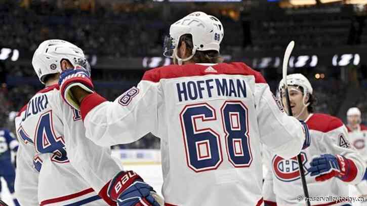 Hagel has hat trick, Lightning beat Canadiens 5-3