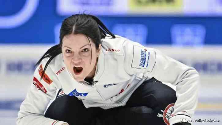 Canada’s Einarson drops 8-7 decision to U.S. at world women’s curling championship