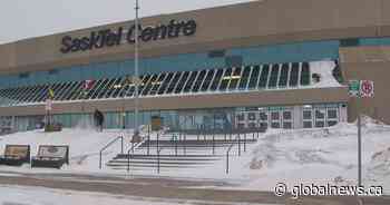 Sasktel Centre issues traffic warning as record crowd expected for Blades vs. Pats