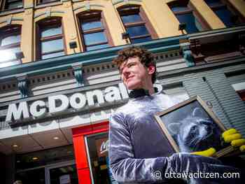 Street groups hold march to commemorate Rideau Street McDonald's