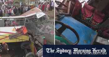More than a dozen dead in bus crash in central Bangladesh