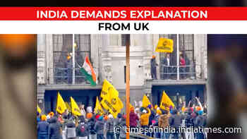 On cam: Pro-Khalistani goons storm Indian High Commission premises in London, bring down Triciolour