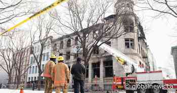 Demolition of Old Montreal building to begin as police search for victims of fire