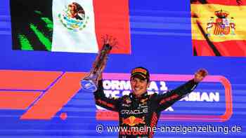 Perez wittert WM-Chance gegen Verstappen