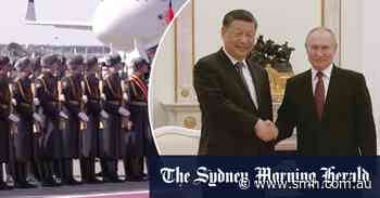 Vladimir Putin and Xi Jinping meet in Moscow