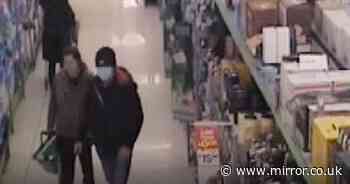 Eerie CCTV shows young woman shopping in Asda with mystery man before she was 'murdered'
