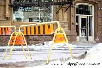 ‘Zero notification’: construction road closure vexes Exchange District shop owners