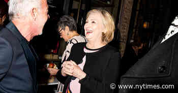 Catching Up With Hillary Clinton at “Bob Fosse’s Dancin’”