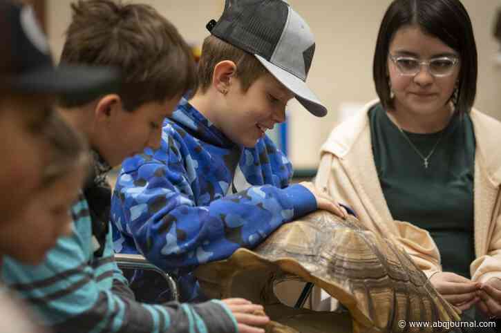 Kids connect with nature at ABQ BioPark’s spring break camp
