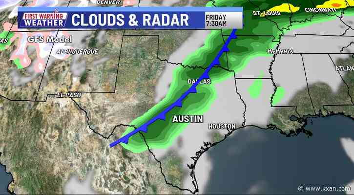 Warmer, muggier leading up to next cold front