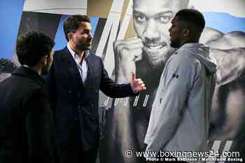 Eddie Hearn leaks Anthony Joshua 3 options after Franklin fight: Whyte Wilder & Fury