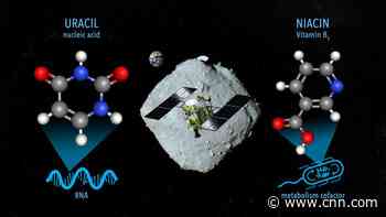 Organic molecules found in sample from near-Earth asteroid
