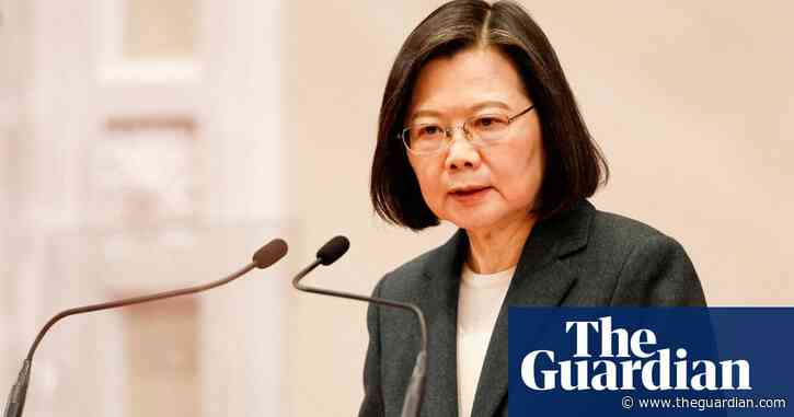 Taiwan president heads to Latin America after partners switch ties to China