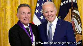US-Präsident Biden ehrt Springsteen und andere Künstler