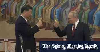 Vladimir Putin and Xi Jinping speak of friendship