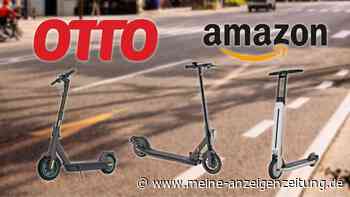 Top-Deals bei OTTO und Amazon: Bis zu 48 % Rabatt auf E-Scooter