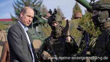 Prinz William besucht Soldaten in Polen