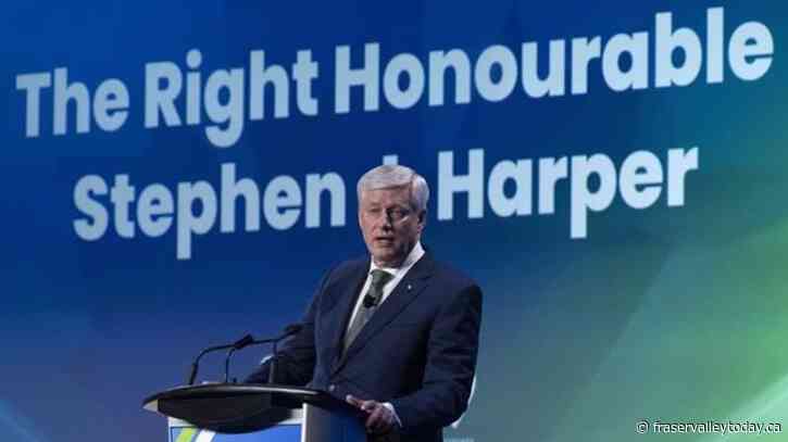 Former prime minister Stephen Harper says Canada needs a ‘Conservative renaissance ‘