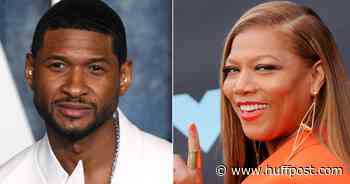 Usher Pauses Las Vegas Show To Give Queen Latifah This Very Fitting Gift